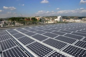 Commerical Rooftop Distributed Solar System for Power Generation